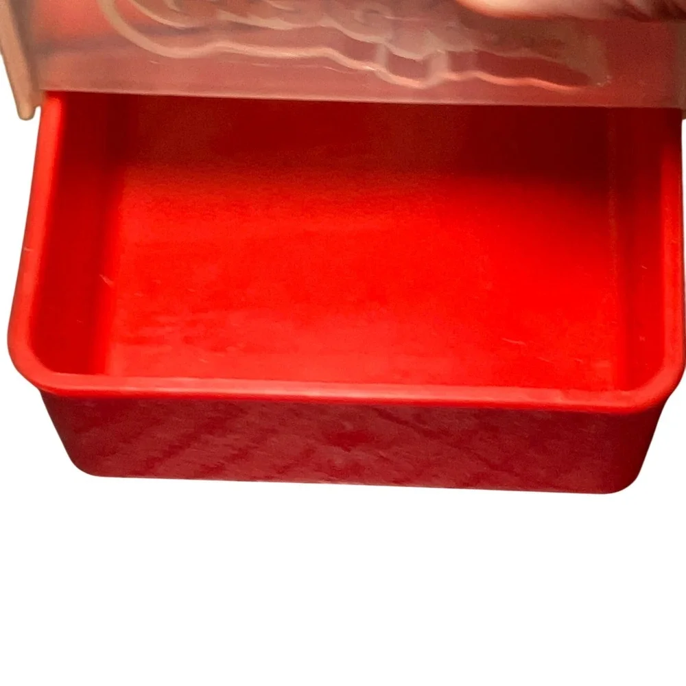 Cracker Jack Snack Container OS Red Excellent Retro Sailor Jack Bingo